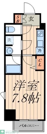 ALTERNA亀戸IIの物件間取画像